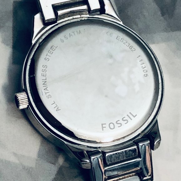Fossil Women\'s Rhinestone Watch (very small band)